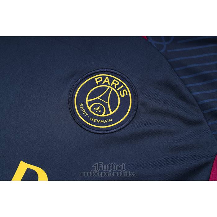 Chandal del Paris Saint-Germain Manga Corta 2023-2024 Azul - Pantalon Corto